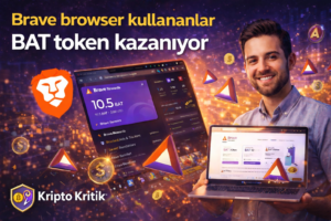 Brave browser kullananlar BAT token kazanıyor