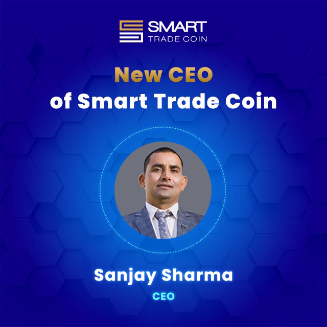 smart trade coin new ceo Sanjay Sharma