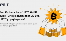 Bybit, Türkiye’ye Özel 1 BTC Ödül Havuzunu Duyurdu!