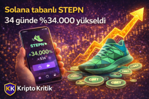 Solana tabanlı STEPN 34 günde %34.000 yükseldi
